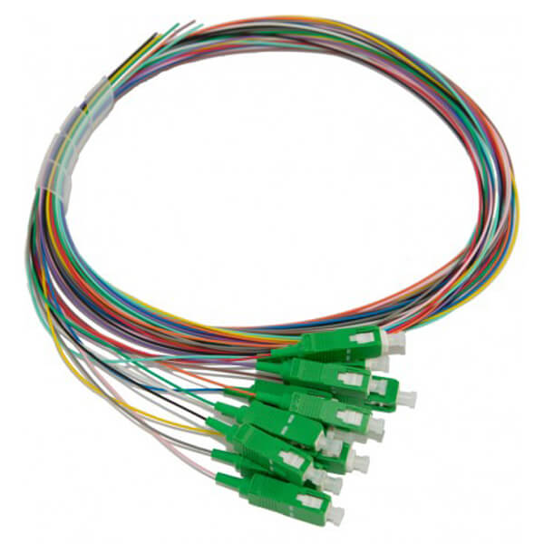 12 Colors SC/APC SM Multi-Fiber Pigtails