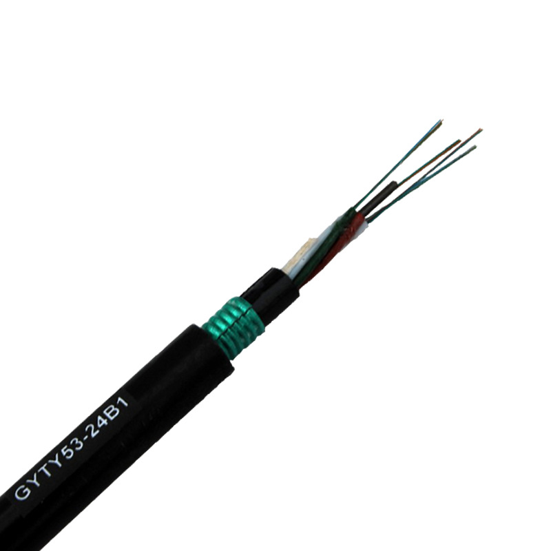 Double sheathed single armored twisted outdoor optical cable（GYTY53）